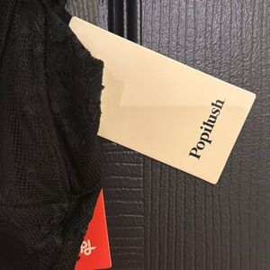 Popiush Black Lace Garment